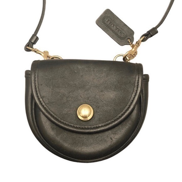 Coach vintage Belt mini crossbody bag rare blue - Picture 1 of 13